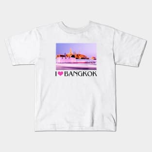 I Love Bangkok Photo Of Bangkok Grand Palace Kids T-Shirt